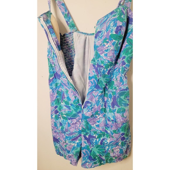 Vintage Ceeb Swim Romper Modest Swimsuit Size 12 Onepiece Swimsuit 80s 90s - Picture 3 of 7